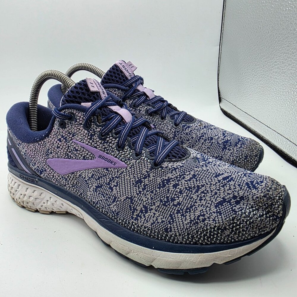 Brooks Ghost 11 Womens Size 9.5 Purple Athletic Shoes Running Walking Outdoors
